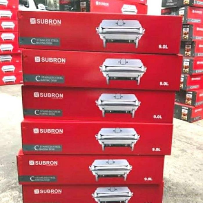 Pemanas Segi Prasmanan Jumbo Subron / Square Chafing Dish Jumbo Subron