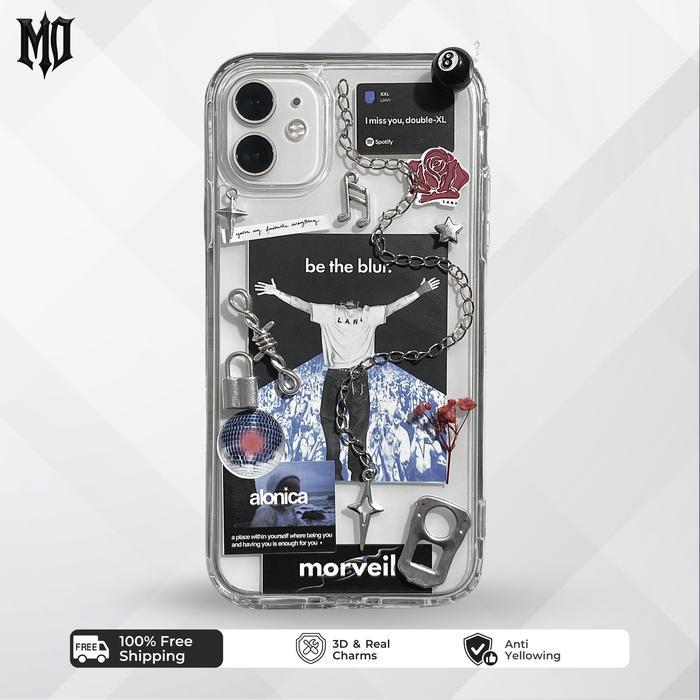 DISKON [morveil] Luxe - LANY CASE HP IPHONE ANDROID casing resin unik aesthetic keren gothic y2k -