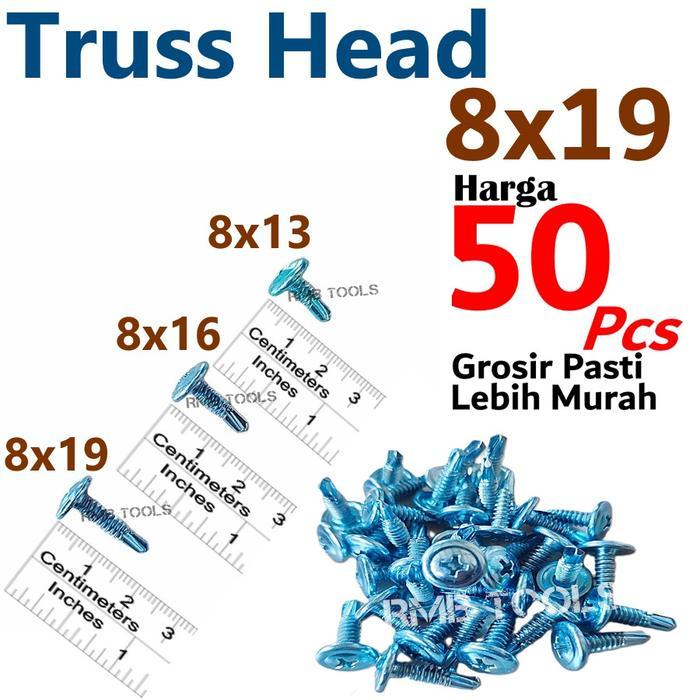 SEKRUP ROOFING TRUSS HEAD SDS 8 X 19 MM / SEKRUP TRUSS HEAD SDS 8 X 19