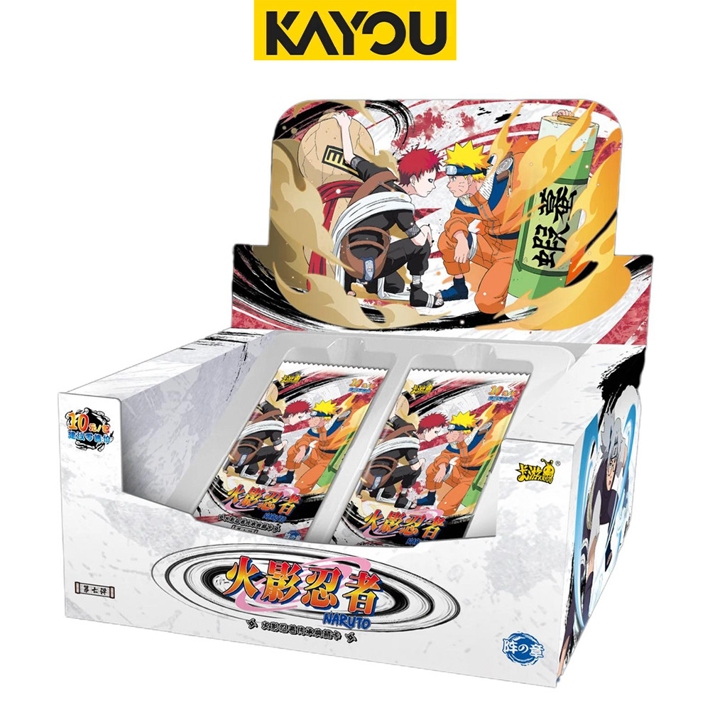 Kayou Naruto Card Box T4W8 T4W5 Soldiers'ChapterFormations'Chapter Anime Cards Ninja Age Collection
