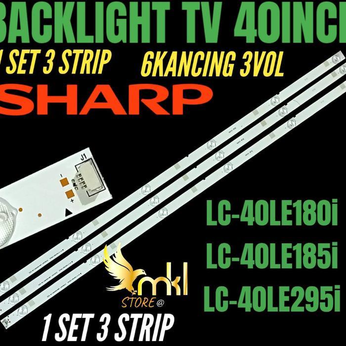 Terbaru Backlight Tv Led 40Inch Sharp Lc-40Le185I-Lc-40Le180I-Lc-40Le
