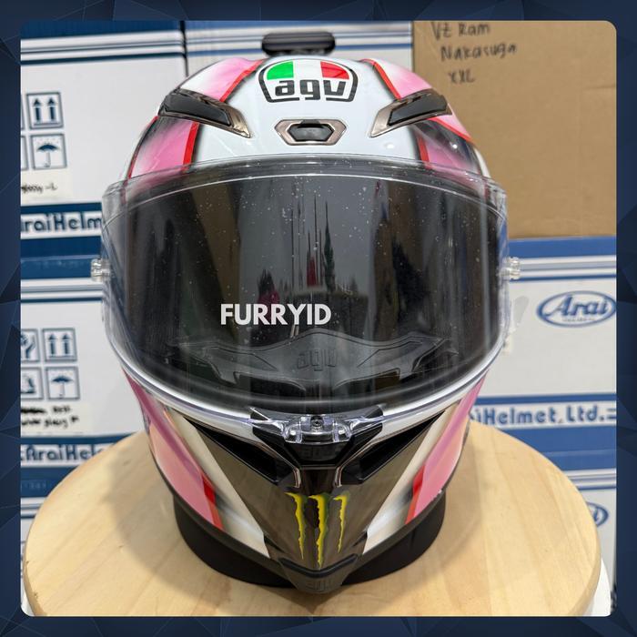 HELM FULL FACE PISTA GP-RR MISANO PINK