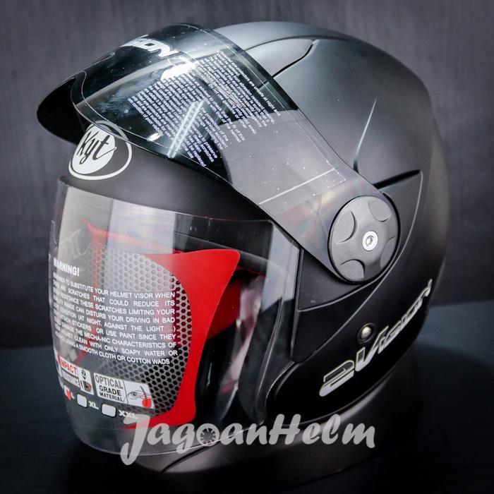 KYT HELM 2 VISION SOLID KYT 2VISION