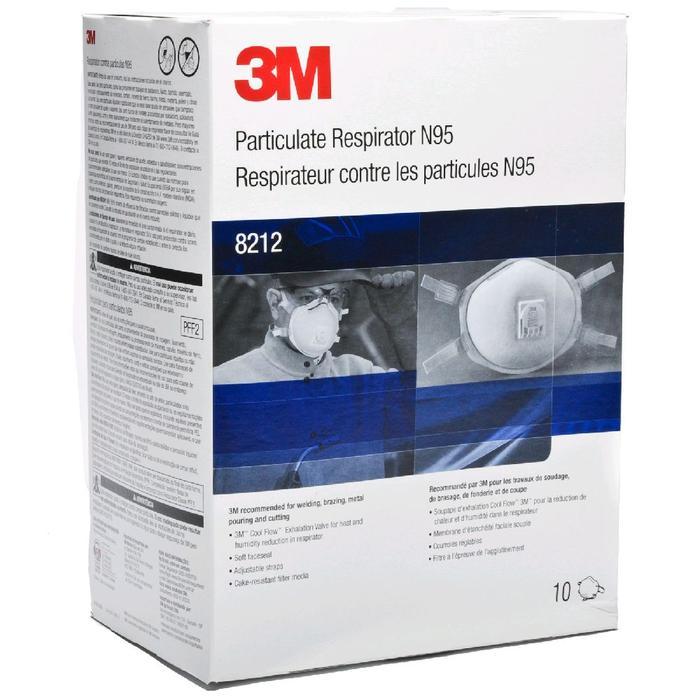 Masker 3M N95 8212 Welding Premium Respirator Isi 10 Pasti Promo