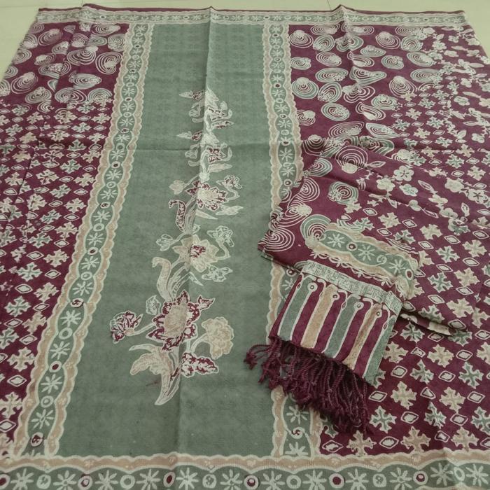 KAIN BATIK CIREBON TRUSMI BATIK FARIZA DOBY CAP TULIS SARIMBIT COUPLE