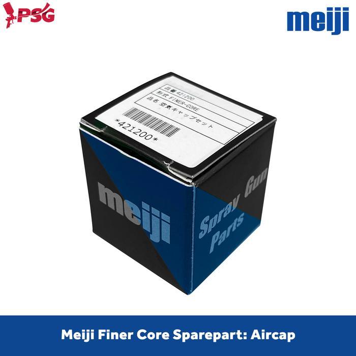 MEIJI FINER CORE SPRAYGUN AIRCAP SET SPAREPART