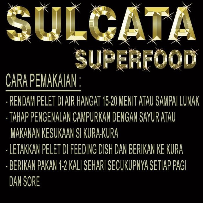 boys_hand sulcata superfood pelet 2kg pakan kura-kura darat adult & baby