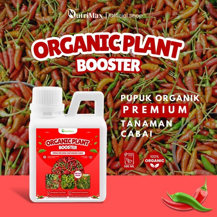 

Promo Organic Plant Booster Cabai 500 Ml - Pupuk Organik Cair Dan Zpt Khusus Tanaman Cabai -