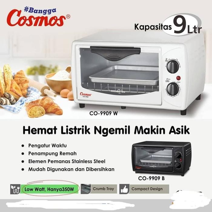 Oven Cosmos Oven Low Watt 350Watt Co 9909
