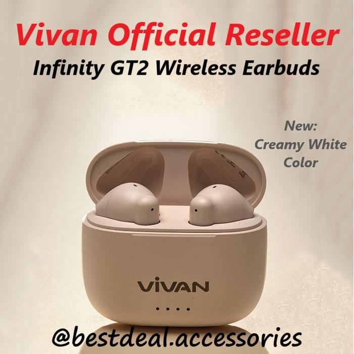 Vivan Infinity GT2 Wireless Bluetooth Earbuds TWS