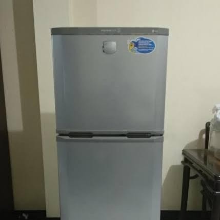 RAK KACA CHILLER KULKAS LG EXPRESSCOOL 2 PINTU