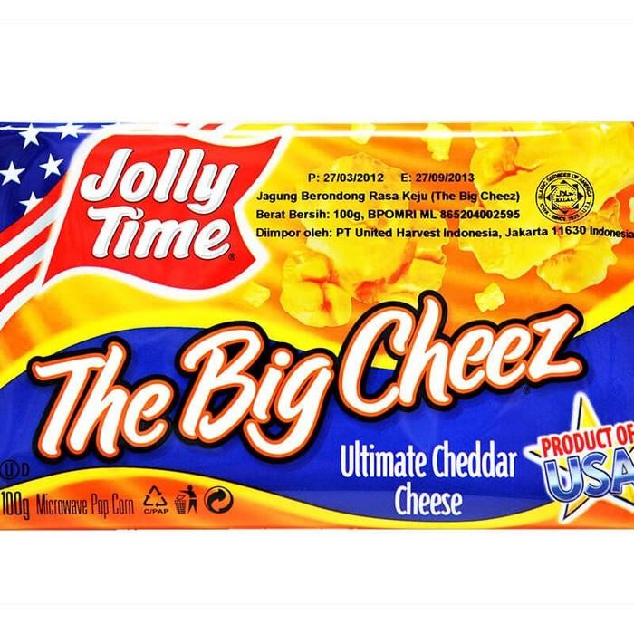 

JOLLY TIME THE BIG CHEEZ 100 G