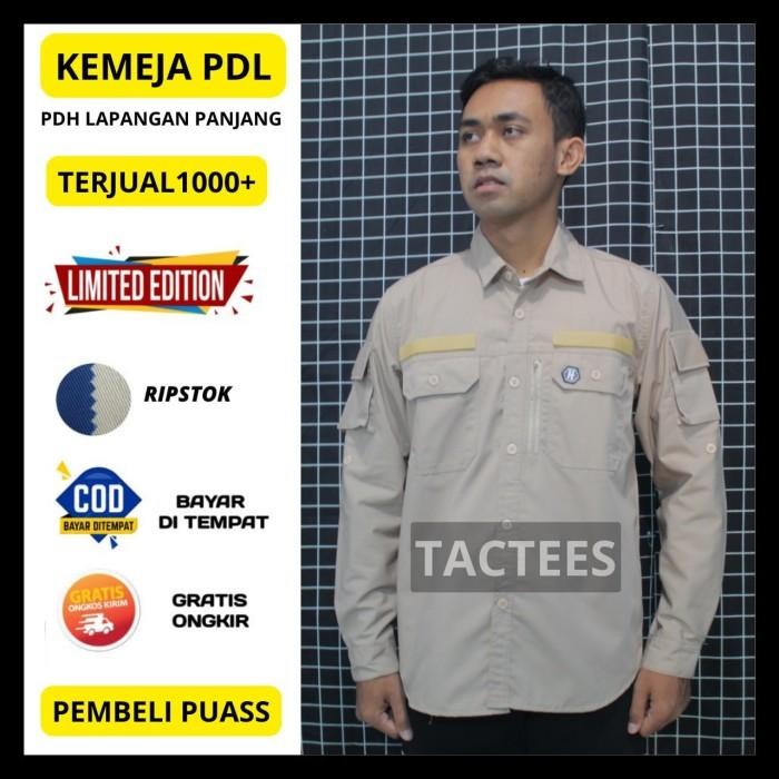 Kemeja PDL Lapangan Tactical Lengan Panjang Outdoor Baju Taktikal Pdh