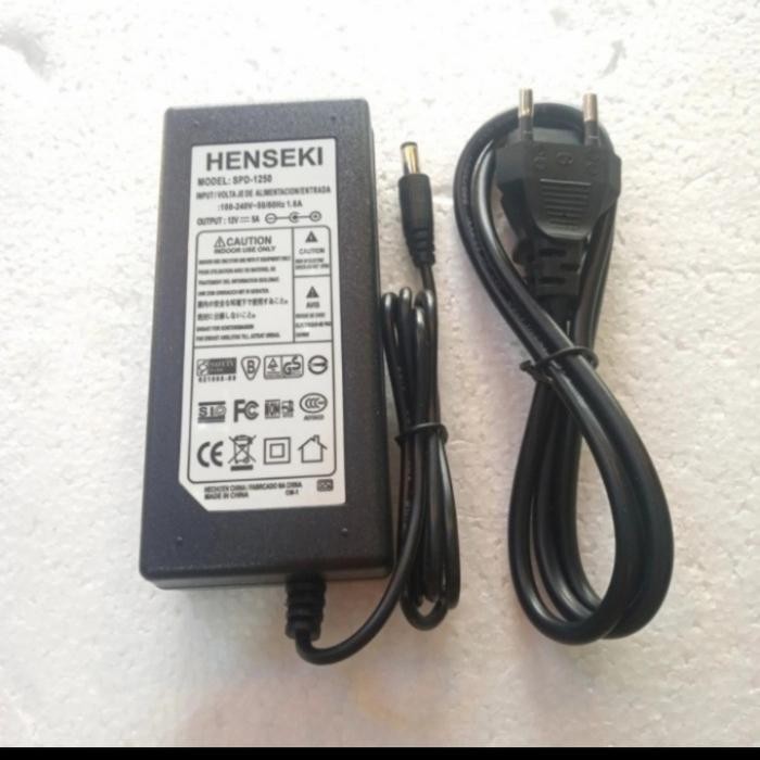 Henseki Adaptor Ac Dc 5 Ampere Dc 12 Volt
