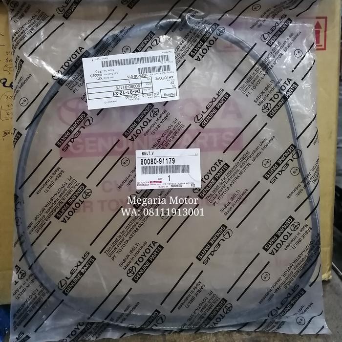 Grosir Fanbelt Fan V Belt Tali Kipas Set Kijang Kapsul 7K Efi 2.0 2000Cc Ori Terlariss 