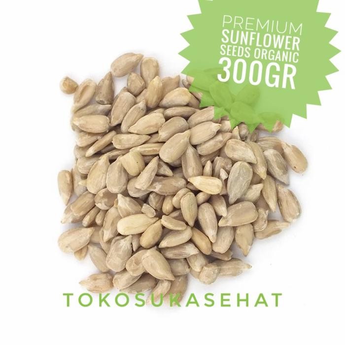 

Pilihan- Sunflower Seeds Organik -300Gram ( Kuaci Kupas - Biji Bunga Matahari )