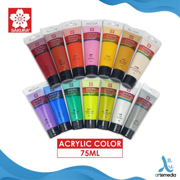 

Pilihan- Cat Akrilik Sakura 75Ml Acrylic Color Paint - 01/03