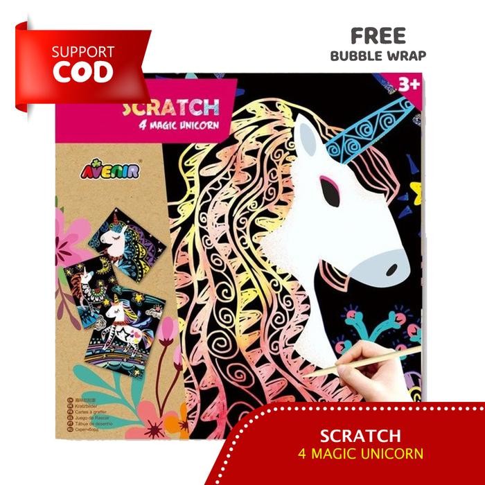 

Pilihan- Avenir 1545 Scratch Art - 4 Magic Unicorn