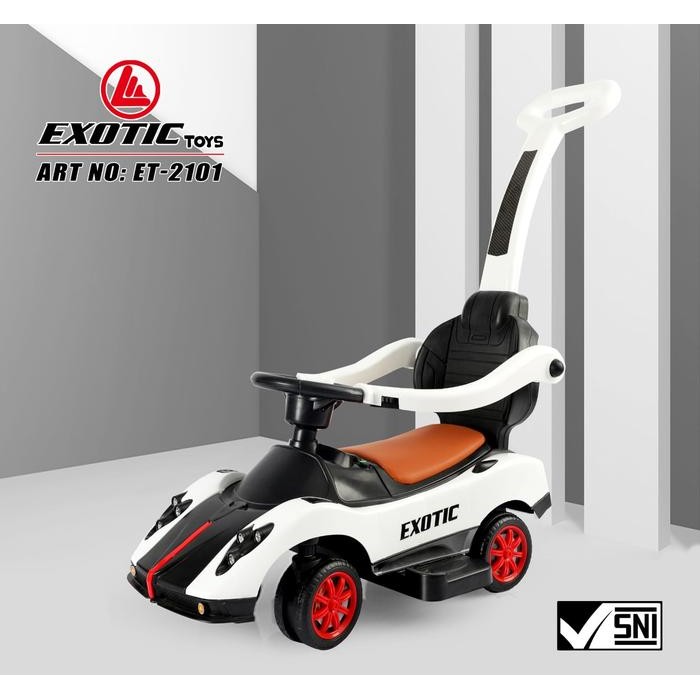 BARANG TERLARIS  Mainan Mobil Dorong Anak Magic Car Exotic ET 2101 Ride on ToloCar -