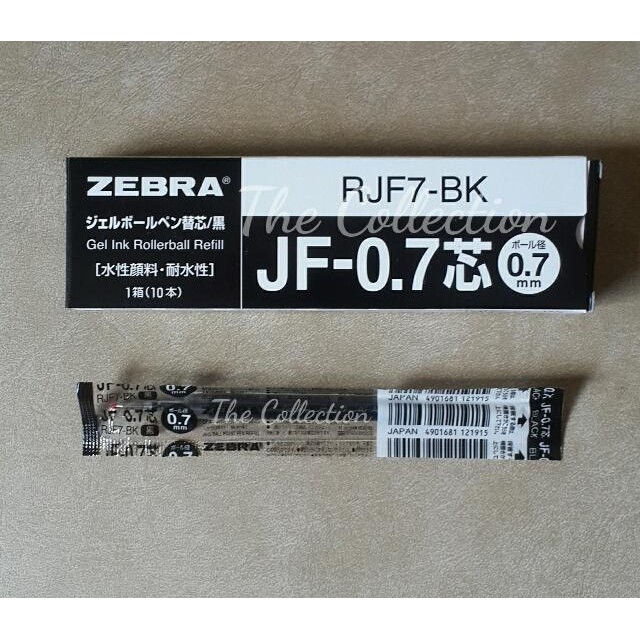 

ATK328SR RJF7-BK Hitam 0.7 mm isi pen sarasa refill zebra JF 0,7 black