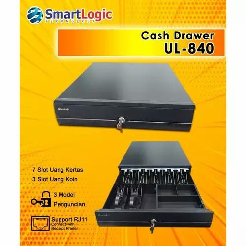 

CASH DRAWER SMARTLOGIC UL-840 RJ11 / LACI UANG KASIR SMARTLOGIC UL840