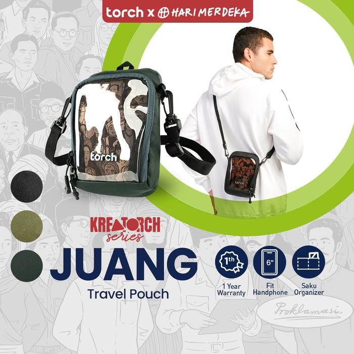 Fosil - Juang Tas Selempang Sling Bag Mini Artwork Spesial Hari Merdeka