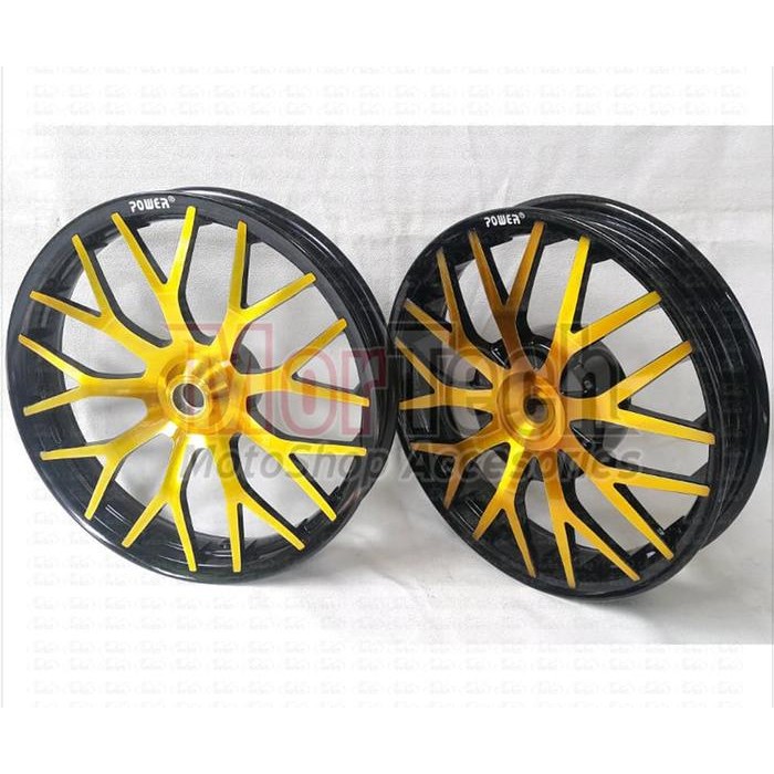 Velg Pelek Racing Motor Ring 14 Power Evolution Beat Karbu- Fi Esp 110