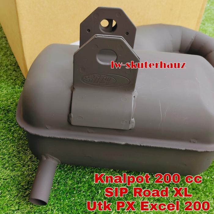 KNALPOT BIGBOX SIP ROAD XL BY SIP GERMANY UTK PX EXCEL 200