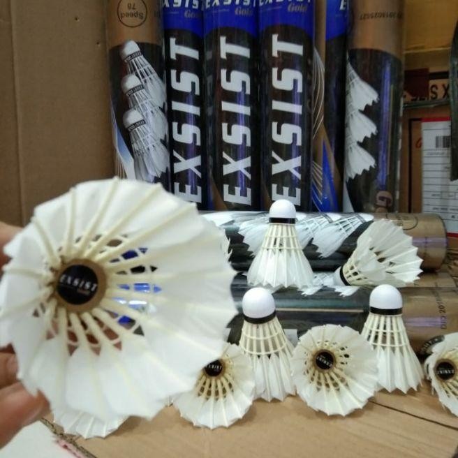 shuttlecock exist gold - kok exist gold - original exist gold murah