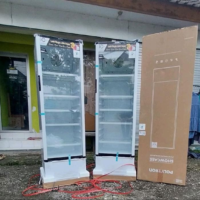 showcase Polytron 4 rak jumbo garansi resmi 3 tahun