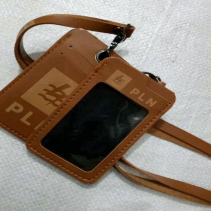 HOT PROMO Tali Id Card PLN Coklat
