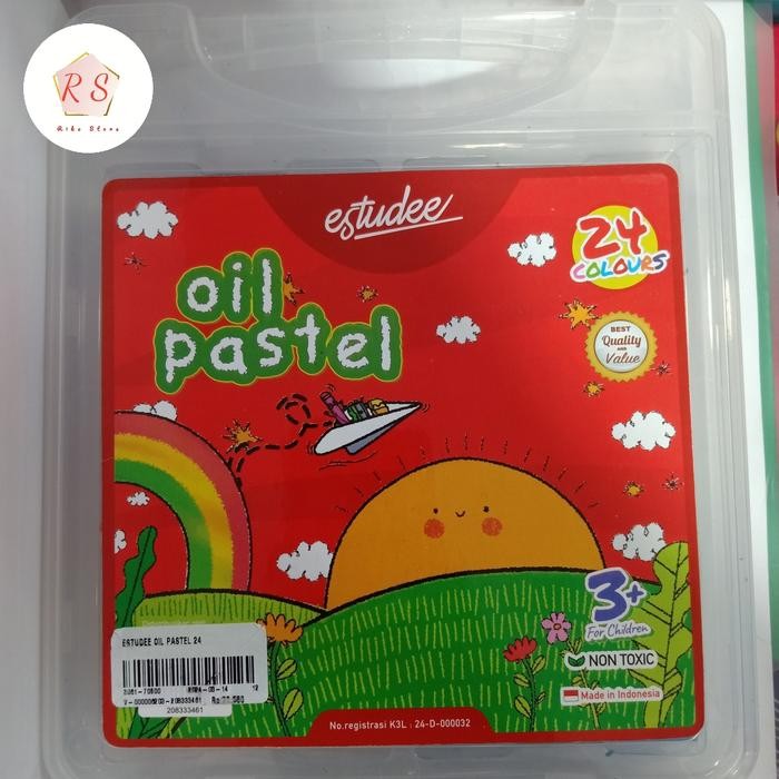

NEW PRODUK ESTUDEE OIL PASTEL 24 COLOUR MAWAR-89