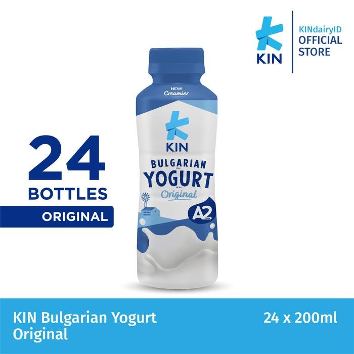 

Pilihan- Kin Bulgarian Yogurt Original (24 X 200 Ml)