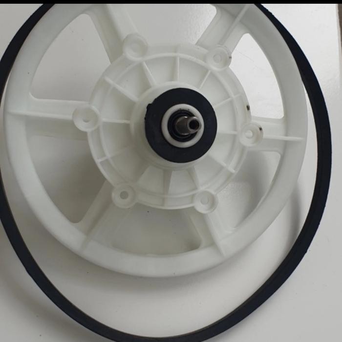 gearbox mesin cuci sanyo SW-855XT + Vanbelt A33