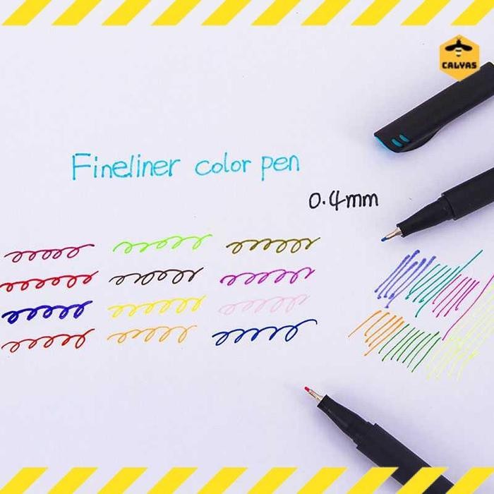 

Bisa E-Katalog! Pena Warna Drawing Pen Fine Point Art Watercolor 0.4Mm