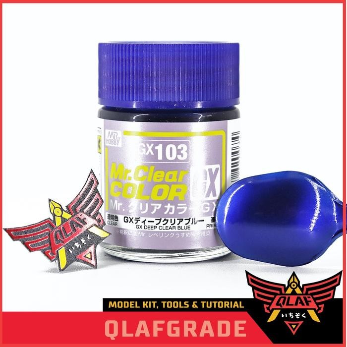 

Mr Color GX 103 CLEAR BLUE Gundam model kit paint - lacquer