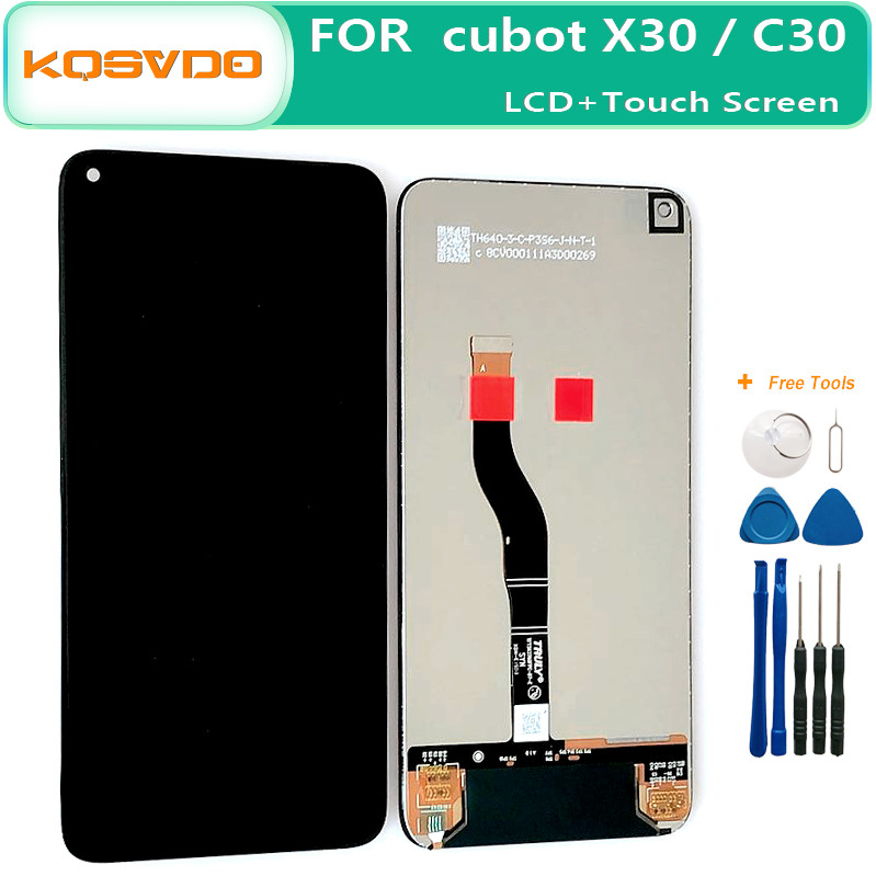 New Original 6.4 inch Touch Screen+2310*1080 LCD Display Assembly Replacement For cubot X30 C30 LCD+