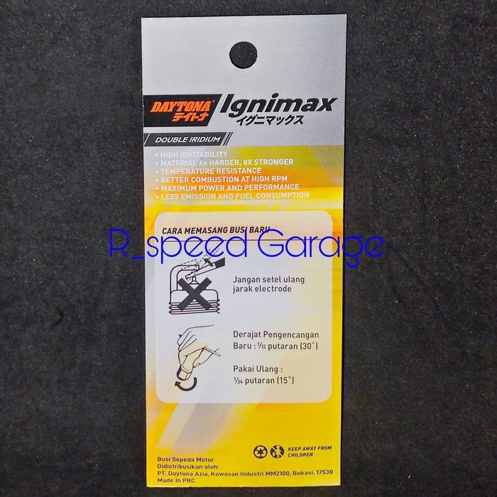 Busi Iridium Daytona Beat Pop Scoopy Vario 110 Esp K44 Cpr9Ea 3394