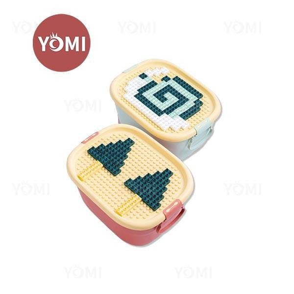 YOMI - Mainan Block Anak-2110 / Storage Box / Container Box Plastik / Meja dan Kursi anak