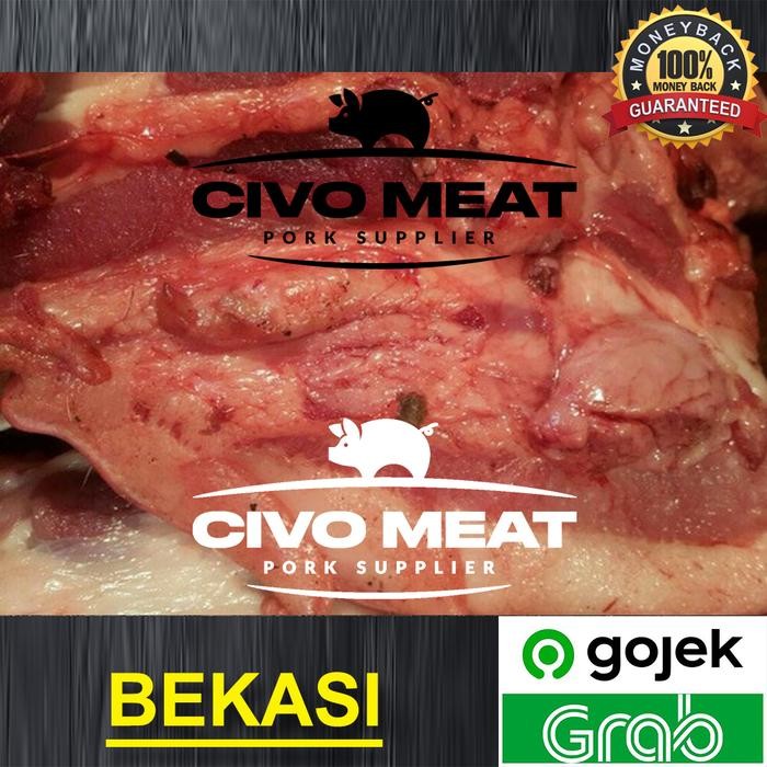 Pilihan- Daging Babi Bagian Leher Babi 1Kg