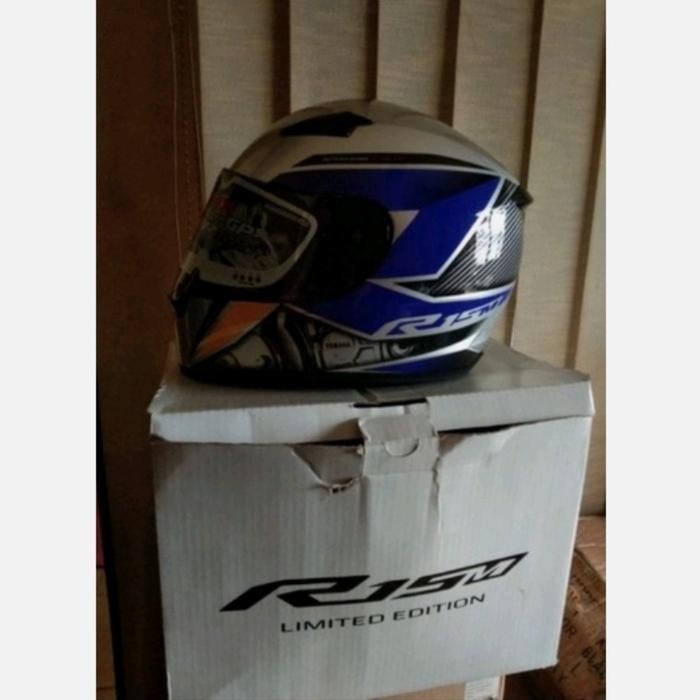 Pilihan- Helm Yamaha R15M Moto Gp Limited Edition Original