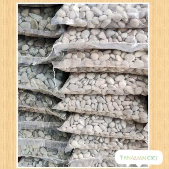 RJ Pesanan batu taman kerikil putih uk sedang sidoarjo