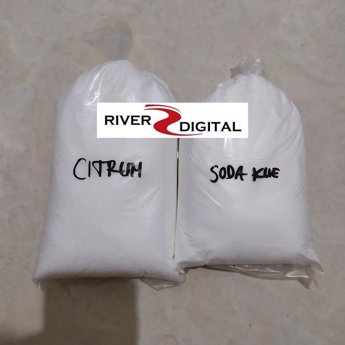 

Stok Baru Racikan Bahan Co2 DIY Cisod 2KG / Citrun Baking Soda Kue / Citric Acid