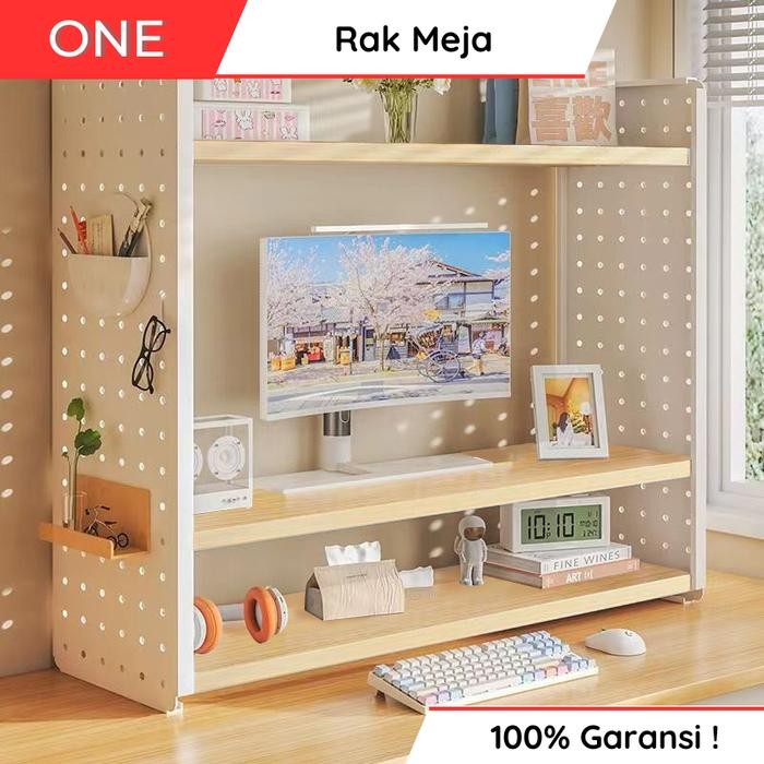 

Stationery Organizer Rak Meja Kayu Tempat Pensil Minimalis Serbaguna