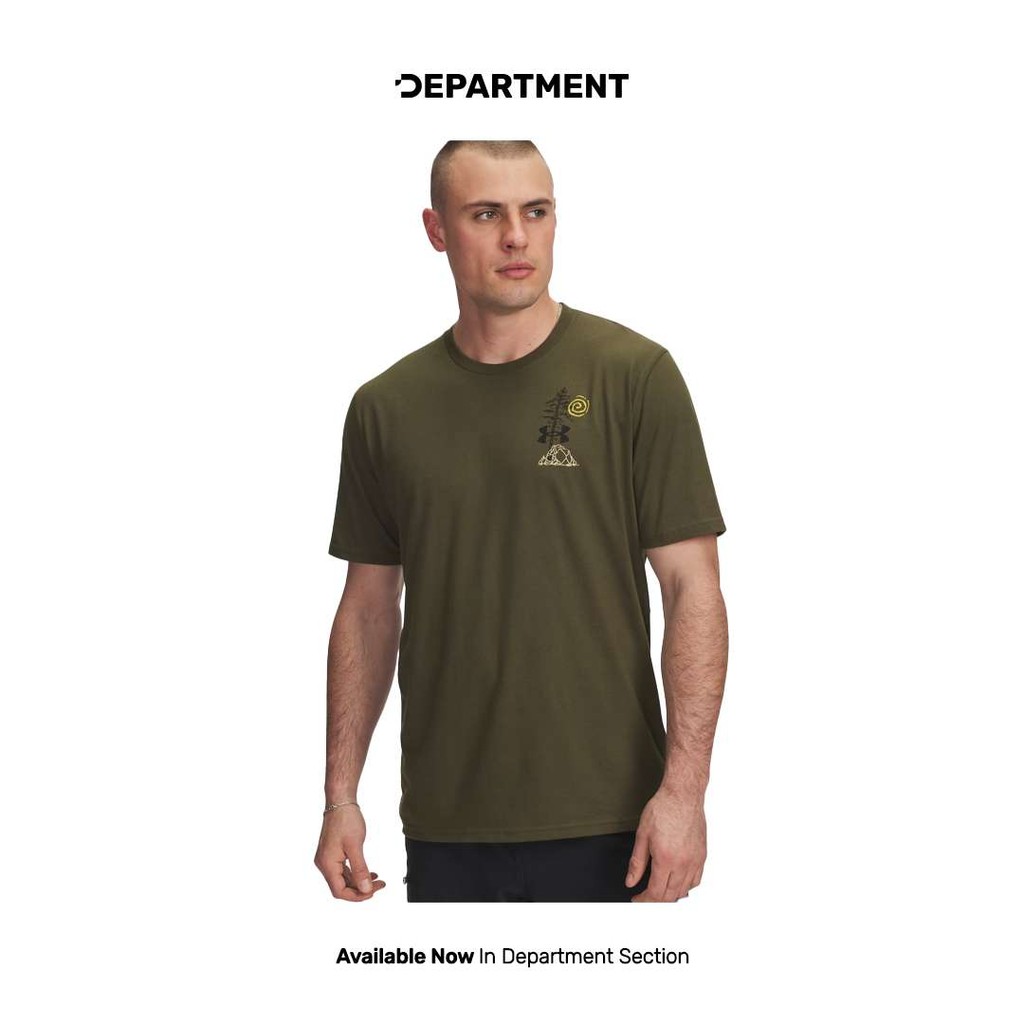 UNDER ARMOUR Kaos Pria TREESCAPE 6010707308 ORI