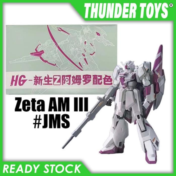 Pilihan- Hguc Zeta 3A Type Hg 1/44 White Zeta Iii [Jms 4408]
