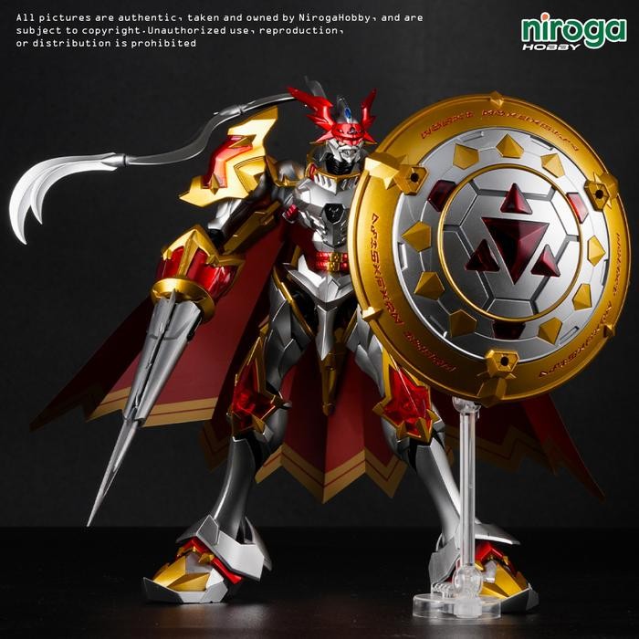 Pilihan- [Custom Repaint] Bandai Figure-Rise Standard Amplified Dukemon/Gallantmon - Digimon