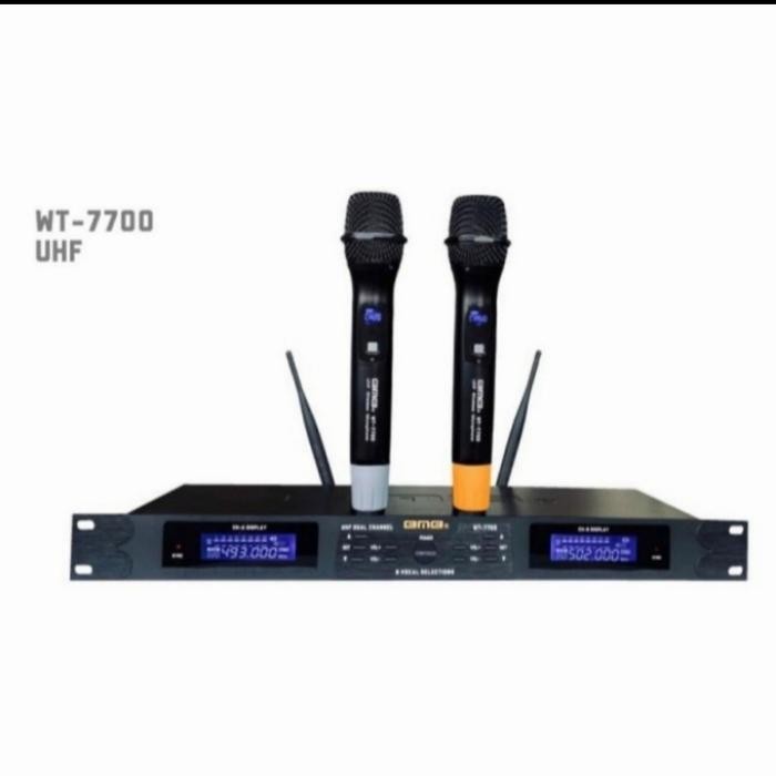 microphone bmb wireless wt 7700 original / mic wireless bmb wt 7700