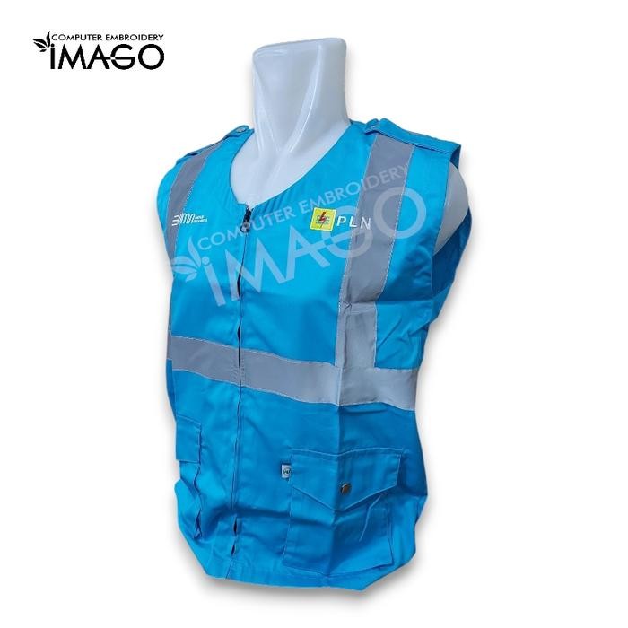 SALE Rompi Pln Indonesia Power Warna Biru Toska