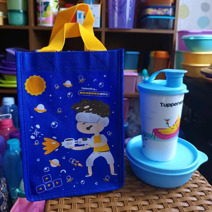 PAKET HAPPY DAYS + TAS ANAK SEHAT TUPPERWARE